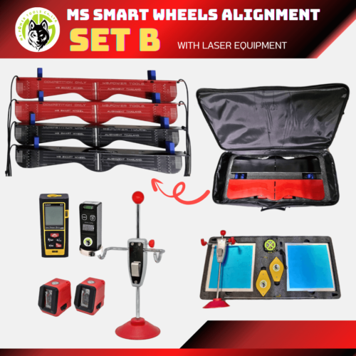 SET B Ms Smart Wheels Alignment tools เครื่องตั้งศุนย์ ชุดบี พร้อมอุปกรณ์เลเซอร์