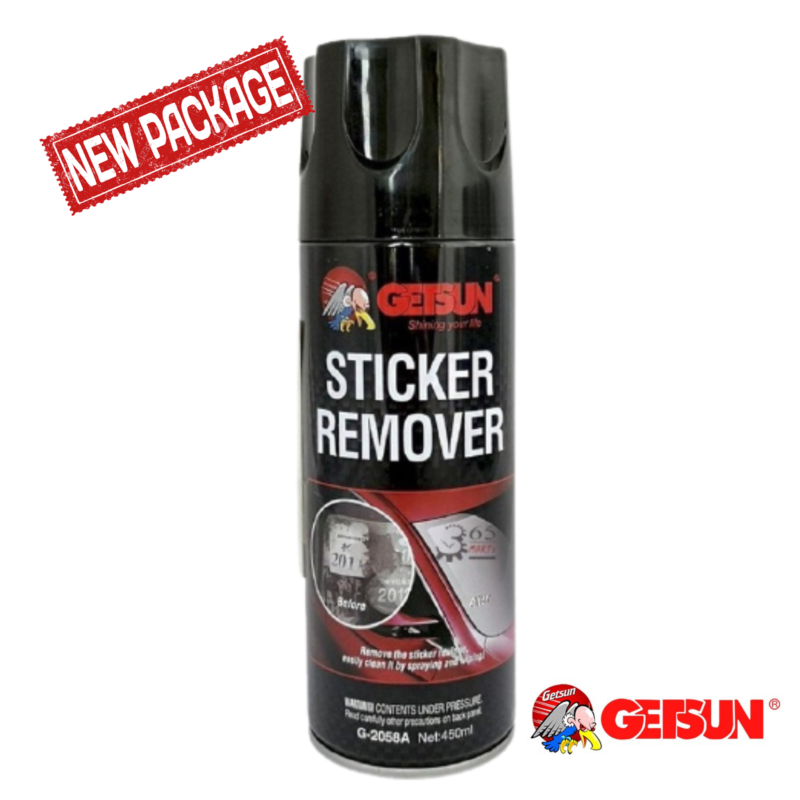 Getsun sticker remover น้ำยาลอกสติ๊กเกอร์ ลอกคราบกาว ขจัดคราบสติ๊กเกอร์