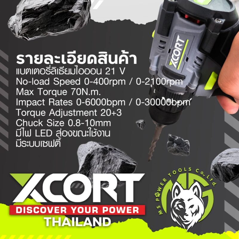 สว่านไร้สาย สว่านกระแทกไร้สาย บัสเลส ไร้แปรงถ่าน
