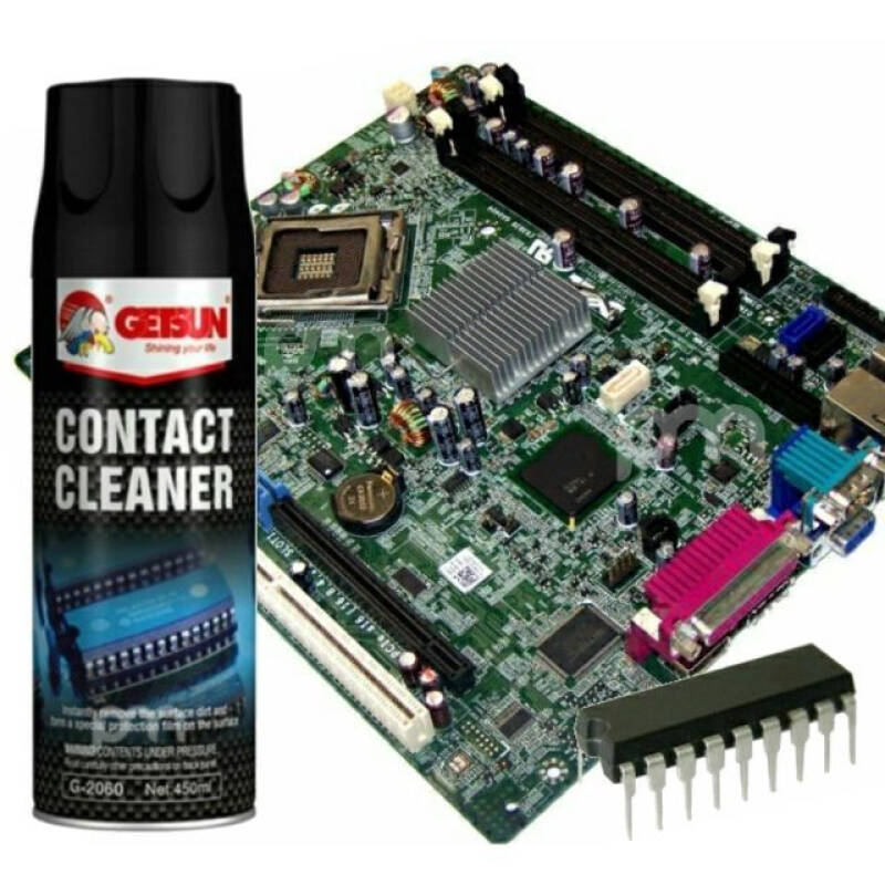 Getsun Electronic Contact Cleaner ล้างแอร์โฟร์ สเปรย์ทำความสะอาดหน้าสัมผัสไฟฟ้า