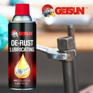สเปรย์หล่อลื่น Getsun De-rust Lubricating น้ำมันหล่อลื่นอเนกประสงค์ คลายน็อต สเปรย์กำจัดสนิม ป้องกันสนิม