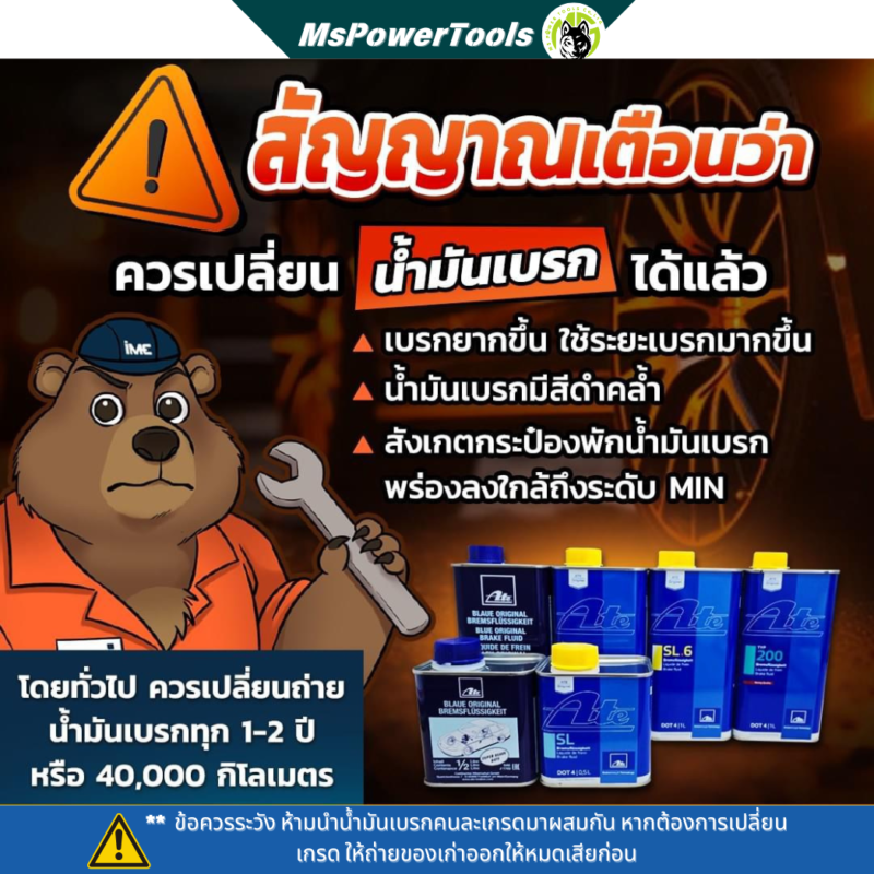 น้ำมันเบรก ATE DOT4 TYP200 1ลิตร เกรดรถแข่ง รถดีเซล รถเบนซิล รถไฟฟ้า มอเตอร์ไซด์ ที่ใช้ความเร็วสูงๆ